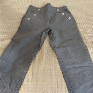 Stylish Women’s Striped Gray Pants